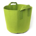 247Garden 10-Gallon Green Aeration Fabric Pot/Plant Grow Bag w/Handles 260GSM 13H x 15D