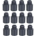 12-PK 1/2 in. Schedule 80 PVC Male Adapters NPT Pipe Fitting NSF ASTM D2467/D2464