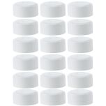 18pcs/Box 4 in. Schedule-40 PVC End Cap Pipe Fitting NSF SCH40 ASTM D2466 4"