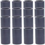 16-Pack 1 in. Schedule-80 PVC Couplings Slip/Straight/Socket Fittings NSF ASTM D2467