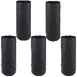 5-Pack 1/4-Gallon Skinny Tall Black Fabric Pots/Deep Aeration Grow Bags 3D x 8H