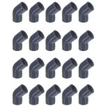 20-Pack 1 in. SCH80 PVC 45-Degree Elbow Fittings (Socket)