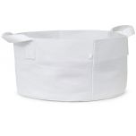 247Garden 100-Gallon Aeration Fabric Pot/Planting Grow Bag w/Handles (400GSM White 18H x 40D)