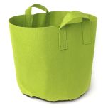 247Garden 15-Gallon Green Aeration Fabric Pot/Plant Grow Bag w/Handles 260GSM 14.5H x 17D