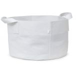 247Garden 200-Gallon Aeration Fabric Pot/Planting Grow Bag w/Handles (400GSM White 24H x 50D)