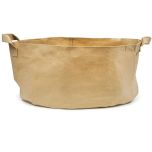 247Garden 400-Gallon Aeration Fabric Pot/Plant Grow Bag w/Handles (400GSM Tan 24H x 70D)