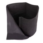 247Garden 4-Gallon Basic Transplanter Grow Bag/Aeration Fabric Pot (Black 10H x 11D)