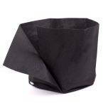 247Garden 5-Gallon Basic Transplanter Grow Bag/Aeration Fabric Pot (Black 10H x 12D)