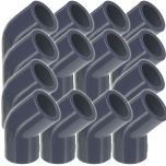 14-Pack 3/4 in. Schedule 80 PVC 45-Degree Elbow ASTM D2467 High Pressure Fittings