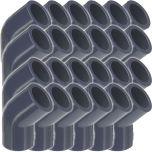 24-Pack 3/4 in. Schedule 80 PVC 45-Degree Elbow ASTM D2467 High Pressure Fittings