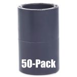 50-Pack 3/4 in. Schedule 80 PVC Couplings ASTM D2467 High Pressure Fittings