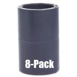 8-Pack 3/4 in. Schedule 80 PVC Couplings ASTM D2467