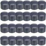 24-Pack 3/4 in. SCH-80 PVC End Caps Slip/Socket NSF ASTM D2467