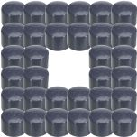 32-Pack 3/4 in. SCH-80 PVC End Caps Slip/Socket NSF ASTM D2467