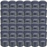 36-Pack 3/4 in. SCH-80 PVC End Caps Slip/Socket NSF ASTM D2467