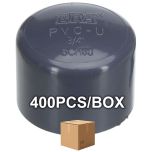 400pcs/Box 3/4 in. SCH-80 PVC End Caps Slip/Socket NSF ASTM D2467-Listed Wholesale Plumbing Supplies