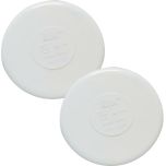 2-Pack 4 in. Schedule-40 PVC Pipe End Caps Fitting NSF SCH40 ASTM D2466