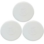 3-Pack 4 in. Schedule-40 PVC Pipe End Caps Fitting NSF SCH40 ASTM D2466