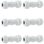 6-Pack 3/4 in. Schedule 40 PVC Compression Couplings/Couplers