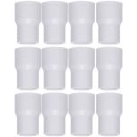 12-Pk 1 x 3/4 in. SCH-40 PVC Reducing Couplings NSF ASTM D2466 Pipe Fittings Slip/Socket