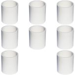 8-Pack 1-1/2 in. Schedule 40 PVC Couplings/Couplers Pipe Fittings NSF SCH40 ASTM D2466 1.5"