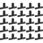 25-Pack 1/2" x 1/2" x 3/4" PEX-A Expansion Tee PPSU Plastic Fitting ASTM F1960 NSF