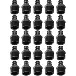 25-Pk 1/2" PEX-A x 3/4" NPT Male Adapters Plastic PPSU Cold Expansion PEX Fittings ASTM F1960 NSF