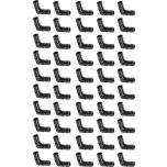 50-Pack 1/2" PEX-A Expansion 90° Elbow PPSU Plastic Fitting ASTM F1960 NSF