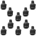 10-Pack 1/2" PEX-A x MPT Male Adapters PPSU Plastic Cold Expansion PEX Fittings ASTM F1960 NSF