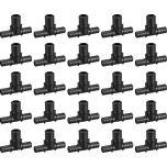 25-Pack 1/2" x 1/2" x 3/4" PEX Tee, PPSU ASTM F2159 Fitting