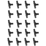 20-Pack 1/2 in. PEX-B Barb Tee Crimp/Clamp Plastic Fitting for Hot/Cold Water PEX Pipe System NSF PPSU ASTM F2159