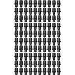 100-Pack 1 in. x 3/4 in. PEX Crimp Reducing Couplings Plastic PPSU PEX-B Fittings ASTM F2159 NSF