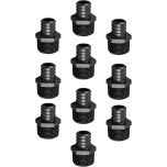 10-Pk 1" PEX Crimp x 1" Male NPT Adapters Plastic PPSU PEX-B Fittings ASTM F2159 NSF