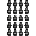 20-Pk 1" PEX Crimp x 1" Male NPT Adapters Plastic PPSU PEX-B Fittings ASTM F2159 NSF