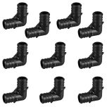 10-Pack 3/4 in. Plastic PEX-B Barb 90-Degree Elbows Crimp Fittings