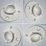 4-Pack 2 in. PVC TS Flange ASTM D2466 (Socket-Type Pipe Fitting) 2-Set