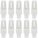 10-Pack 1/2 in. Schedule 40 PVC Foot Valves Pipe Fittings