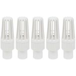 5-Pack 1/2 in. Schedule 40 PVC Foot Valves Pipe Fittings