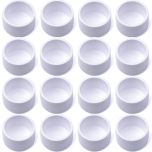 16-PK 3/4 in. PVC End Cap ASTM SCH40 Furniture-Grade Fitting