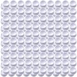 200pcs 3/4 in. PVC End Caps ASTM SCH40 Furniture-Grade Fittings