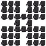 247Garden Basic 1/4-Gallon Transplanter Grow Bags/Aeration Fabric Pots (Black 5H x 4D) 40-Pack