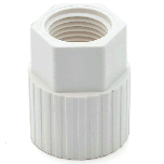 3/4 x 1/2 in. Schedule 40 PVC Reducing Female Adapter NSF Pipe Fitting SCH40 ASTM D2466