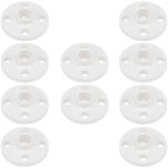 10-Pack 3/4 in. PVC TS Flanges ASTM D2466 Socket-Type Pipe Fittings