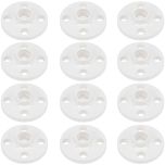 12-Pack 3/4 in. PVC TS Flanges ASTM D2466 Socket-Type Pipe Fittings