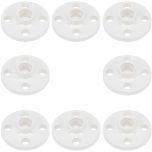 8-Pack 3/4 in. PVC TS Flanges ASTM D2466 Socket-Type Pipe Fittings