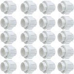 20-Pack 3/4 in. Schedule 40 PVC Unions w/ O-Ring Threaded-Type Pipe Fittings ASTM D2466/F1970