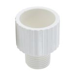 3/4 x 1/2 in. Schedule 40 PVC Reducing Male Adapter NPT to Socket NSF Pipe Fitting SCH40 ASTM D2466