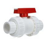 3/4 in. Schedule 40 PVC True Union Ball Valve SxS Socket-Fitting NSF-Certified