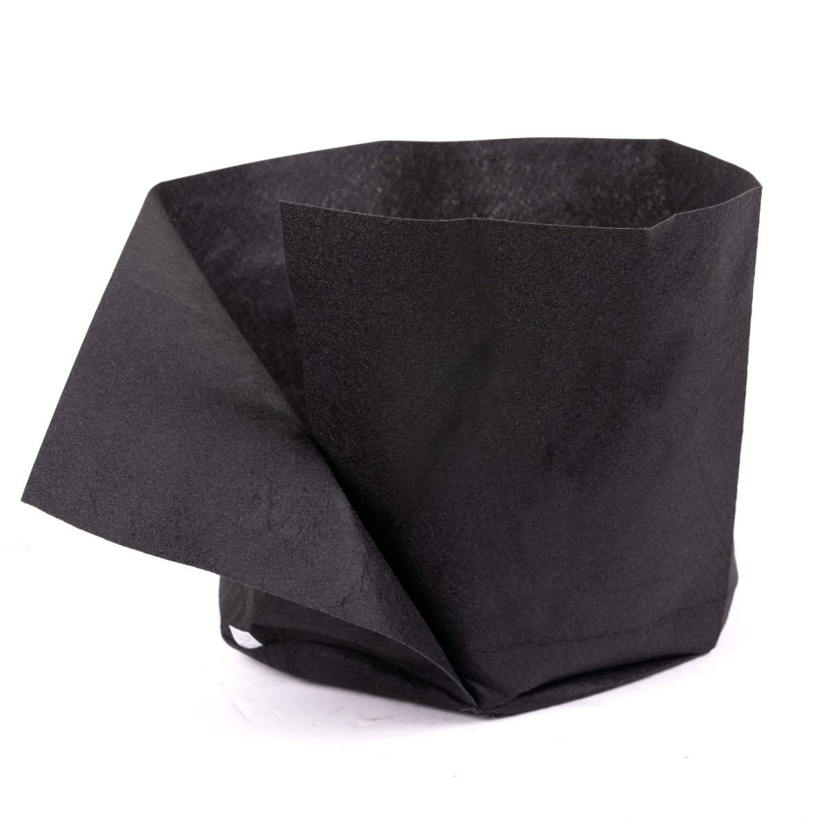 GroXcess Pro Black 5-GAL Fabric Pot No Handles