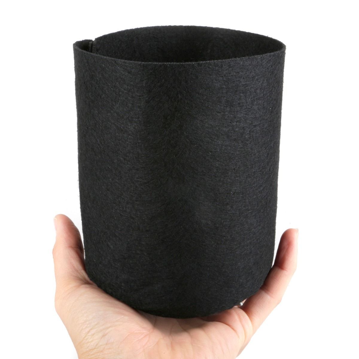 247Garden's Original Black Aeration Fabric Pots/Planters Grow Bags 260gsm Black w/Handles 1-40 Gallon Size